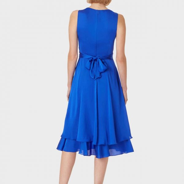 cobalt blue midi dress uk