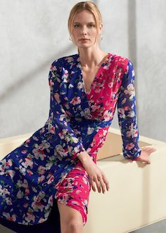 Phase Eight Breesha Belted Dress Purple myonewedding