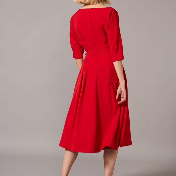 phase eight cleo tie waist dress