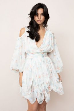 Agent Provocateur Aimeline Dress White Multi