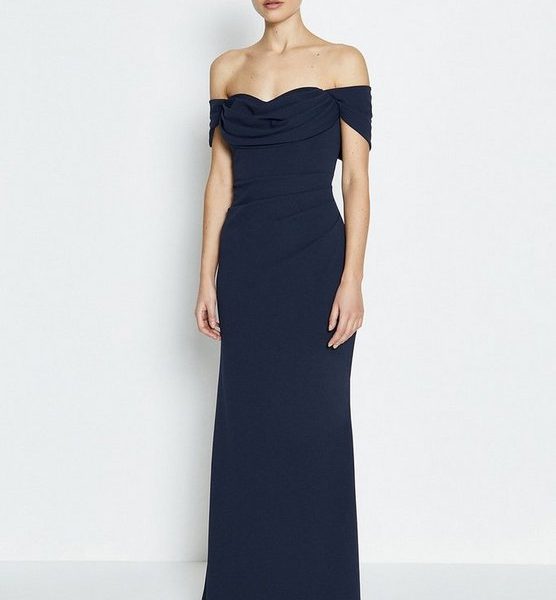 coast navy maxi dress