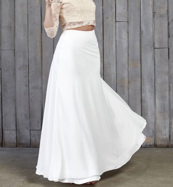 Hammond Bridal Maxi Skirt Ivory