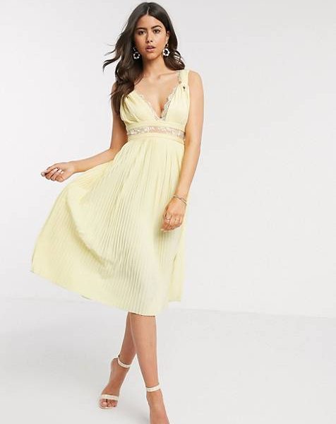 lemon dress asos