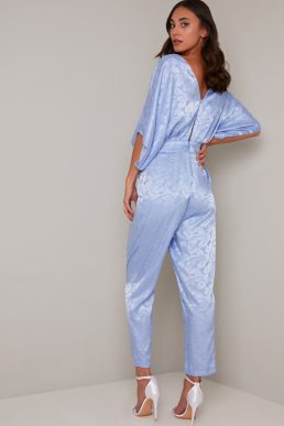 Chi Chi Dakota Sleeve Jumpsuit Light Purple Lilac