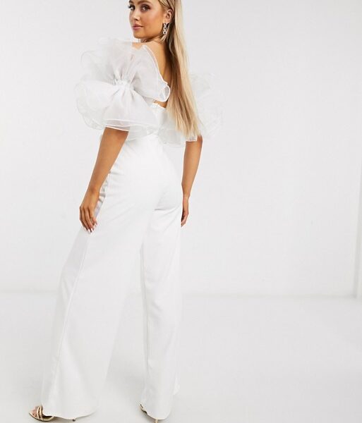 club l white jumpsuit
