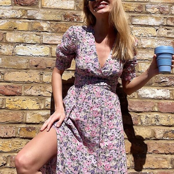 one piece long dress images