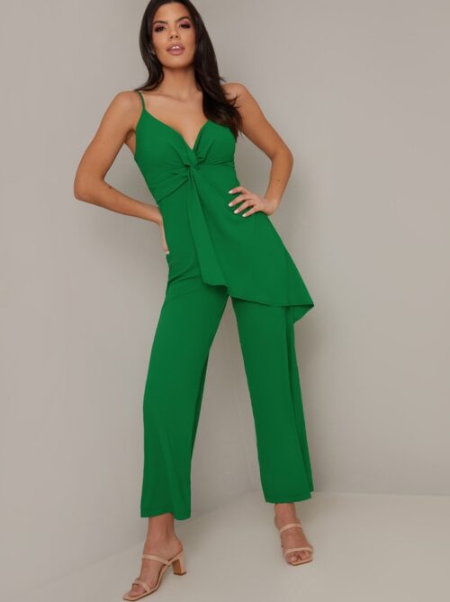 Overlay detail jumpsuit 2025