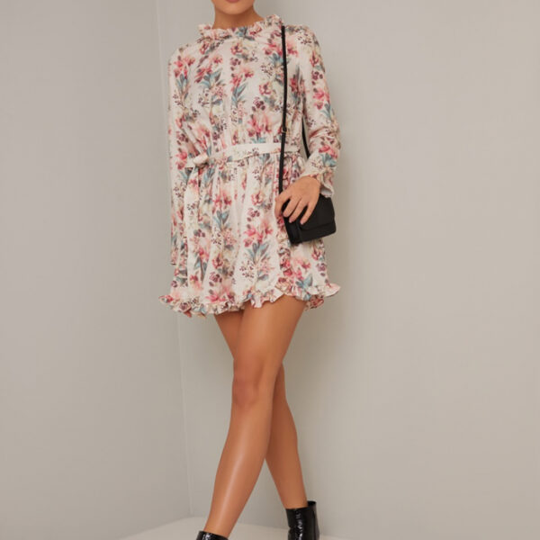 blush pink playsuit