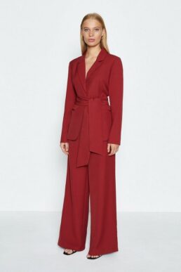 Coast Tie Front Blazer Red