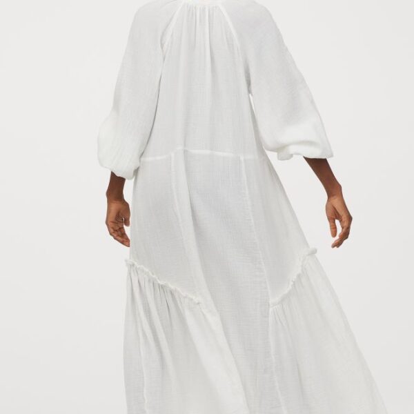 white kaftan dress uk