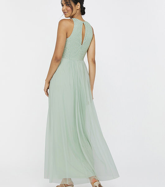 monsoon sage green dress