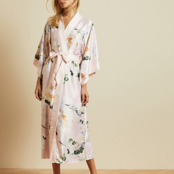 ted baker dressing gown pink