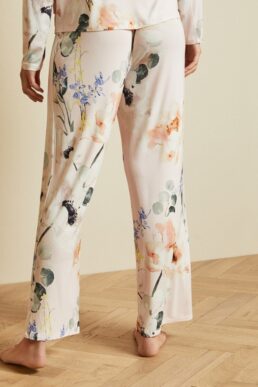 Ted Baker YALIINE Elegant jersey pyjama bottoms Pink Multi