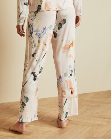 Ted Baker YALIINE Elegant jersey pyjama bottoms Pink Multi