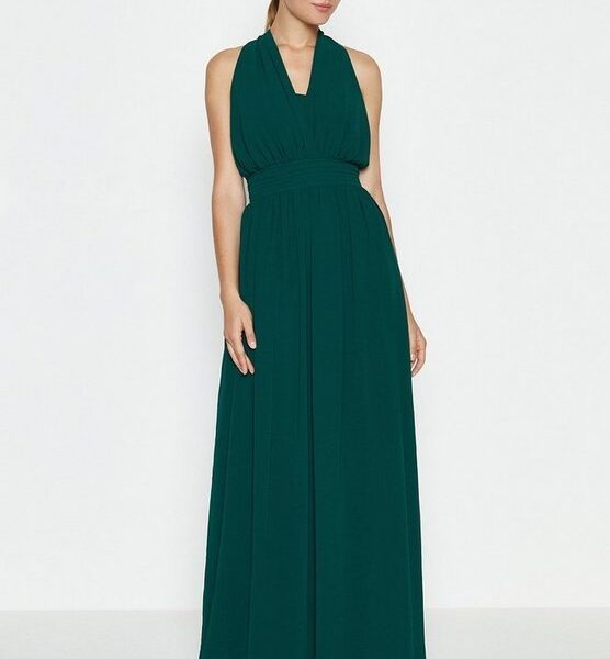 dark green multiway dress