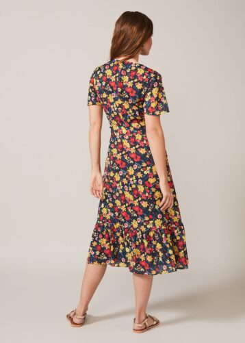 Phase Eight Ailee Floral Printed Dress, Multi - Image 2