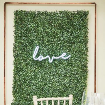 Ginger Ray Flower Wall Backdrop Foliage Tile