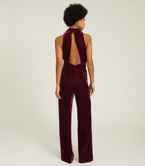 Reiss sales velvet jumpsuit