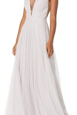 Jenny Yoo Kaelyn Special Maxi Dress, Off White/Moonstone
