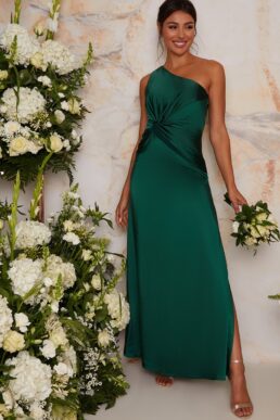 Chi Chi Tegan Maxi Bridesmaid Maxi Dress Green