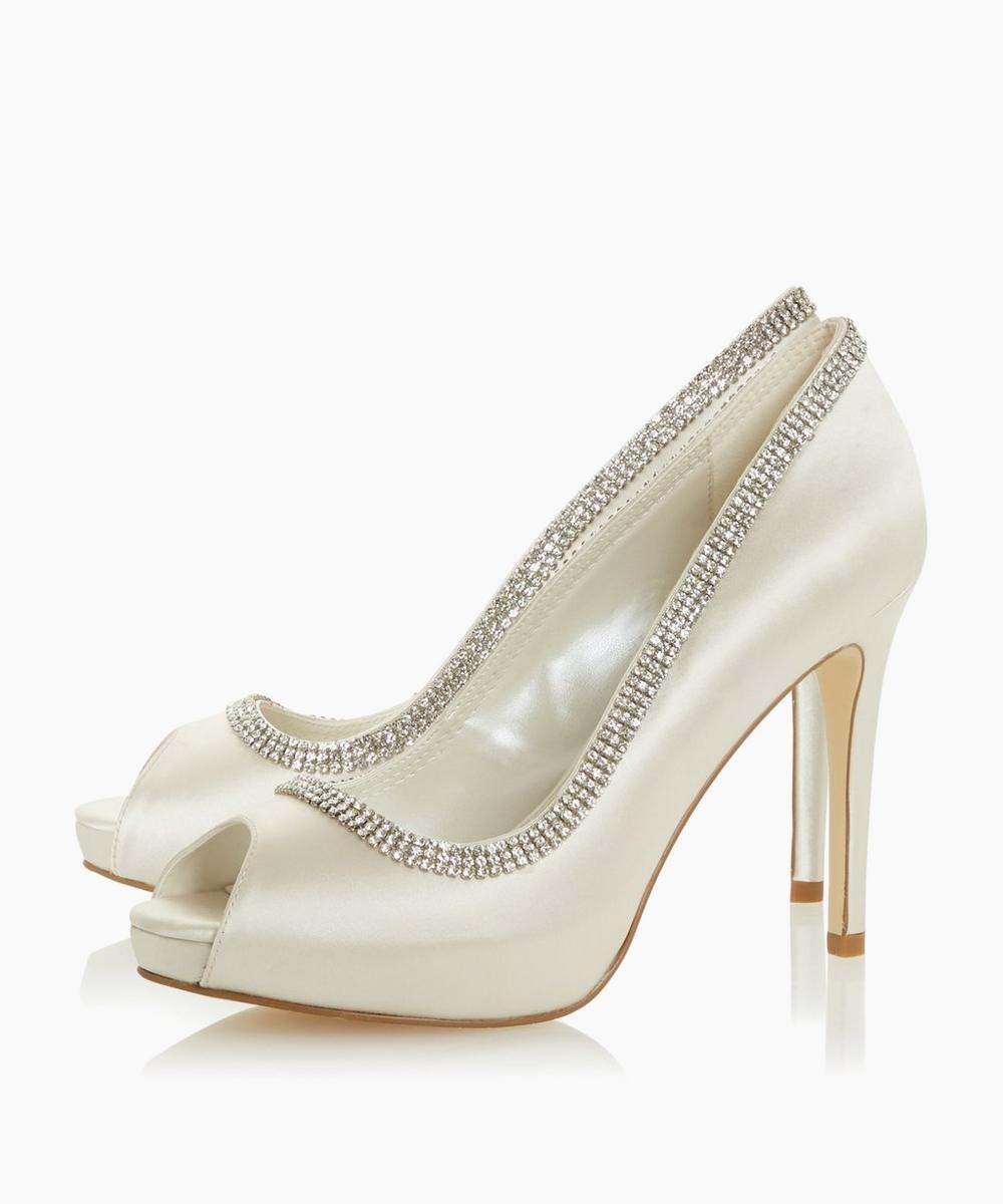 Dolce Vita Wessi Platform Heel ~ Vanilla Pearl in 2023 | Wedding shoes  platform, Wedding shoes bride, Wedding shoes block heel