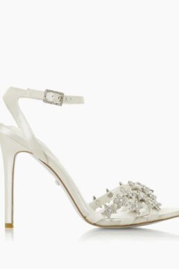 Dune Mary Star Embellished Studded Heel Wedding Shoes Stiletto Heel