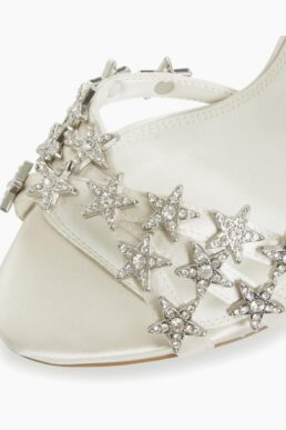 Dune Mary Star Embellished Studded Heel Wedding Shoes Stiletto Heel