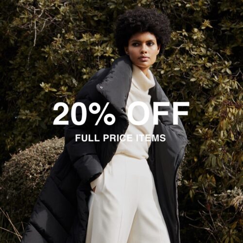 20% off event at Reiss
