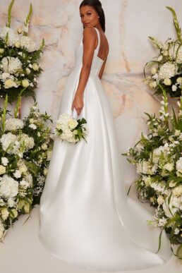 Chi Chi Bridal Jenna Dress White