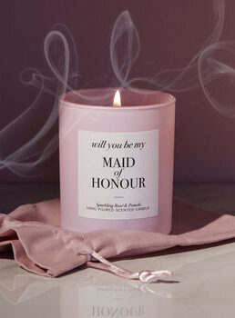 Will You Be My Maid Of Honour Luxury Scented Candle