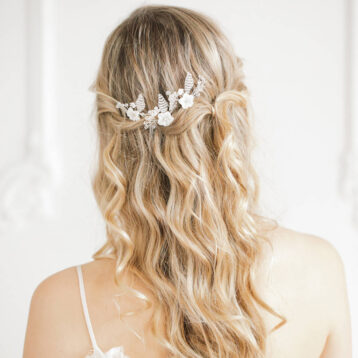 Britten Floral Wedding Hair Pins