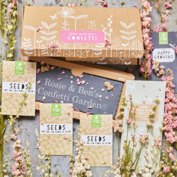 Grow Your Own Confetti Engagement Gift