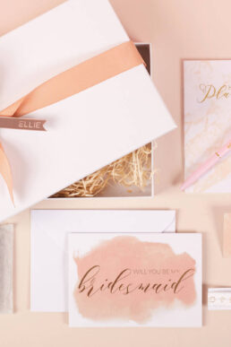 Team Hen Will You Be My Bridesmaid Personalised Gift Set