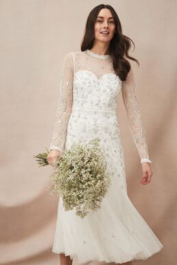 Phase Eight Annie Embellished Bridal Dress Ivory