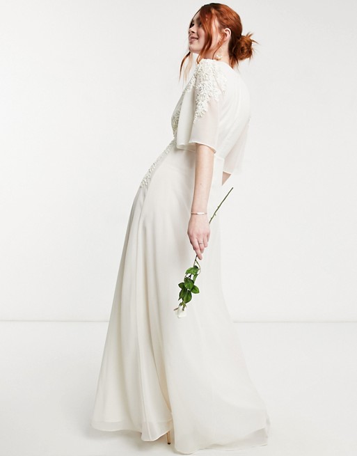 Hope Ivy Bridal Juliette floral beaded and embellished maxi