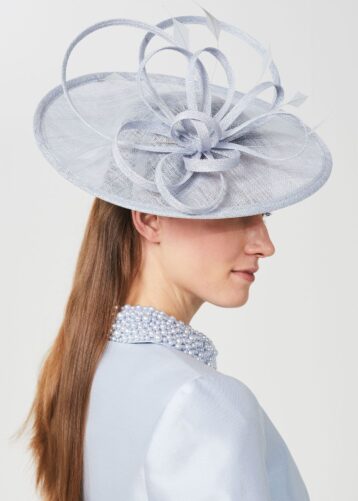 Hobbs Freya Fascinator Celeste Pale Blue