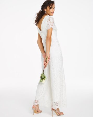 Joanna Hope Bridal Lace Jumpsuit, White - Image 2