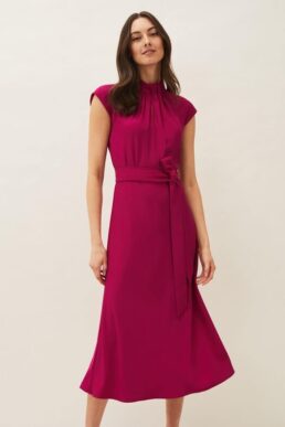 Phase Eight Winafred Chiffon Wrap Maxi ...