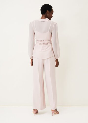 Phase Eight Florentine Co-Ord Top Rose Blush Pink