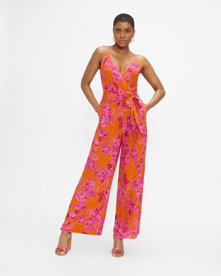 HARBBLE WIDE LEG CULOTTE JUMPSUIT