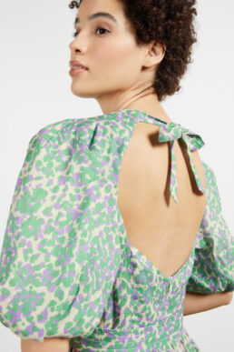 Ted Baker ANGLSEY Leopard dress Green Multi