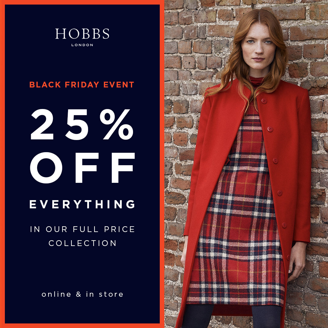 Hobbs Black Friday Event | 25% Off Everything