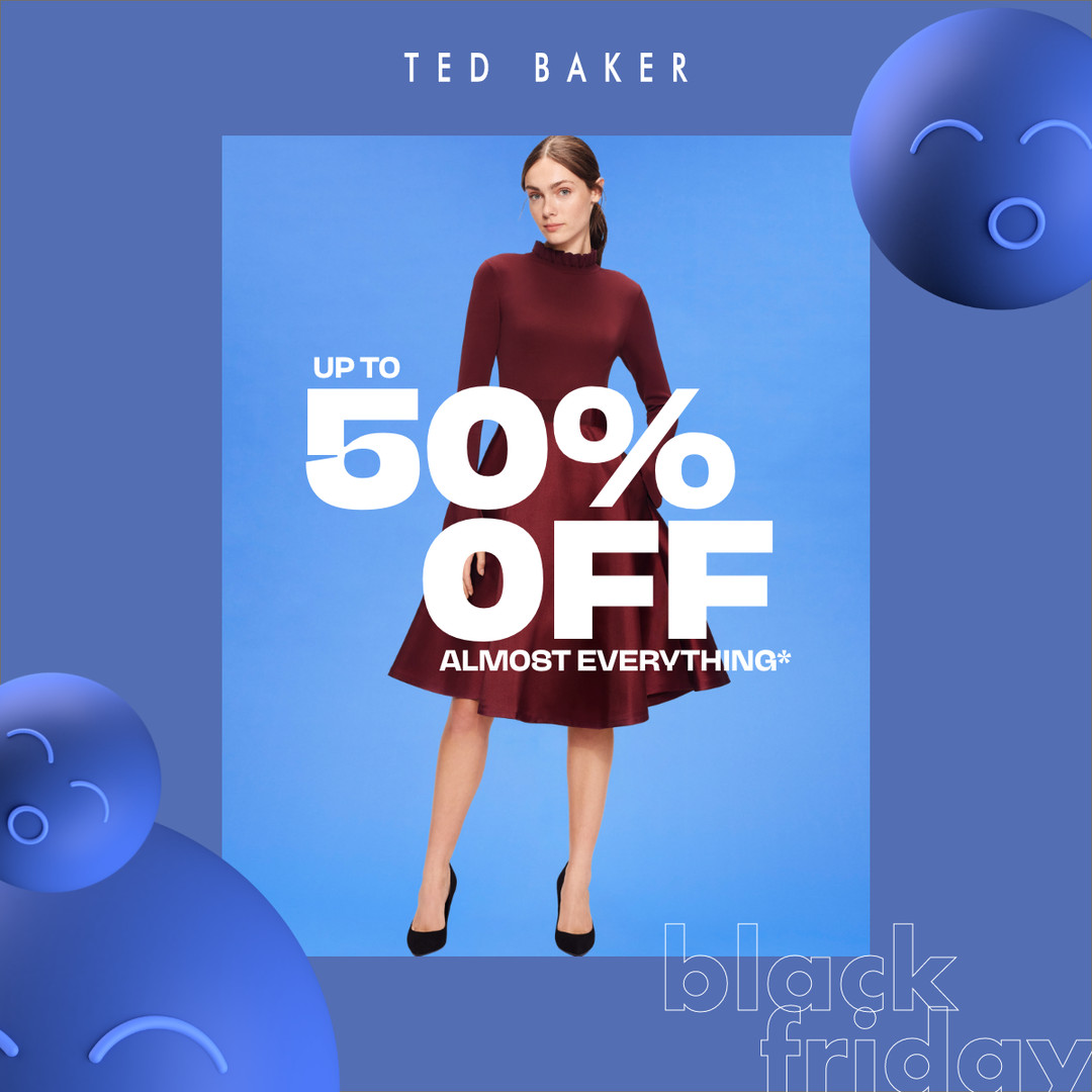 ted baker up to 50% off