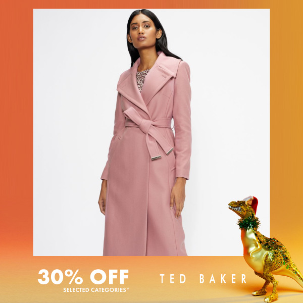 blog-ted-baker-30%-off-outerwear Christmas comes early: enjoy 40% off* Outerwear at Ted Baker