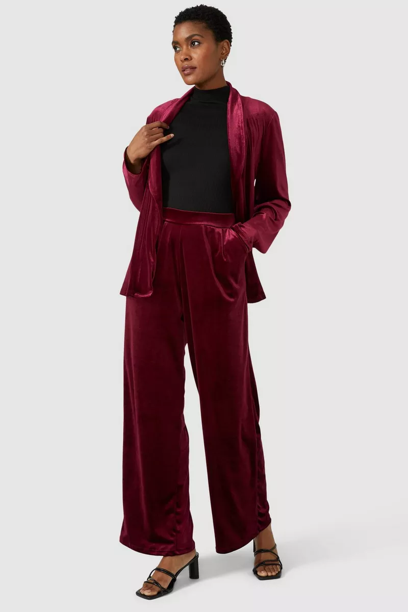 Principles Velvet Trousers CO-ORD £19.50(Save 50%)£39.00