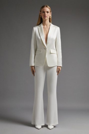 Coast Satin Bridal Trouser Ivory