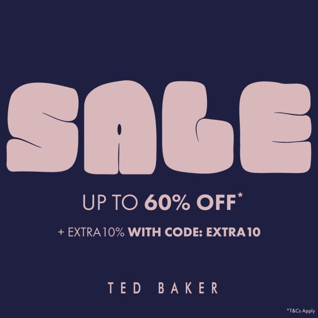 Extra 10% off Sale at Ted Baker