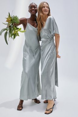H&m satin wedding dress sale