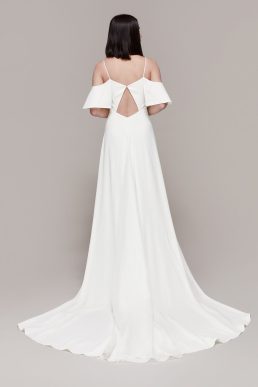 Whistles Esther Bardot Wedding Dress Ivory