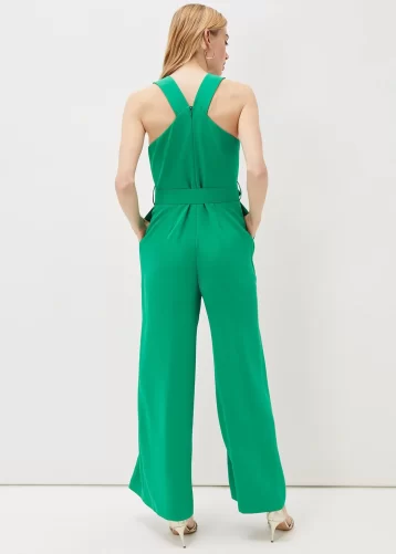 Ted Baker Phase Eight Orla Twist Neck Jumpsuit Green